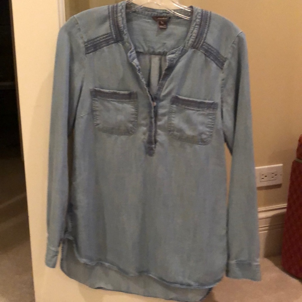 Blue Denim Longsleeve Shirt
